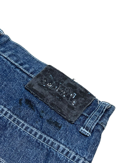 SOUTHPOLE Patchwork Denim Shorts