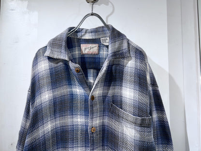 Old Boxy Plaid Shirt