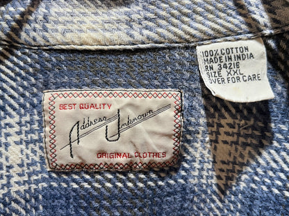 Old Boxy Plaid Shirt