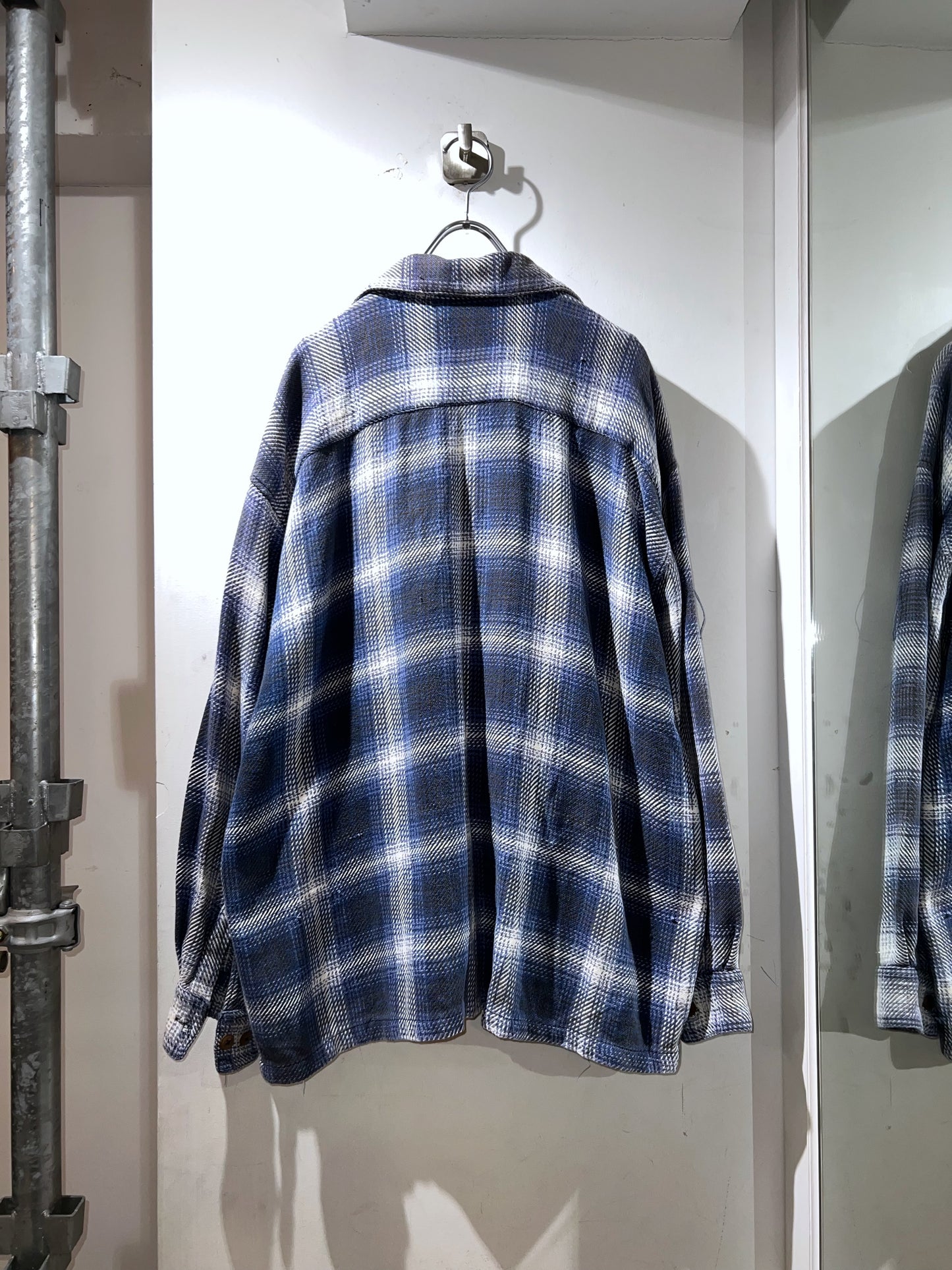 Old Boxy Plaid Shirt