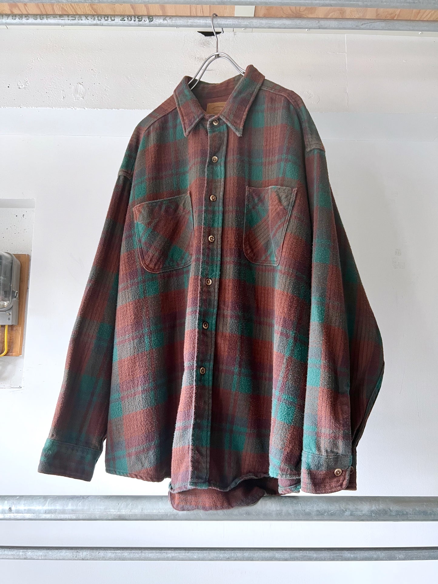 90s St. Johns Bay Heavyweight Flannel Shirt