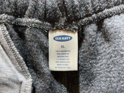 OLD NAVY Fleece Pants Wide Straight Fit