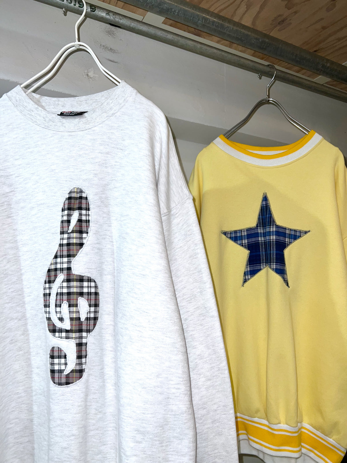 Cief Reverse Appliqure Remake Swaetshirt