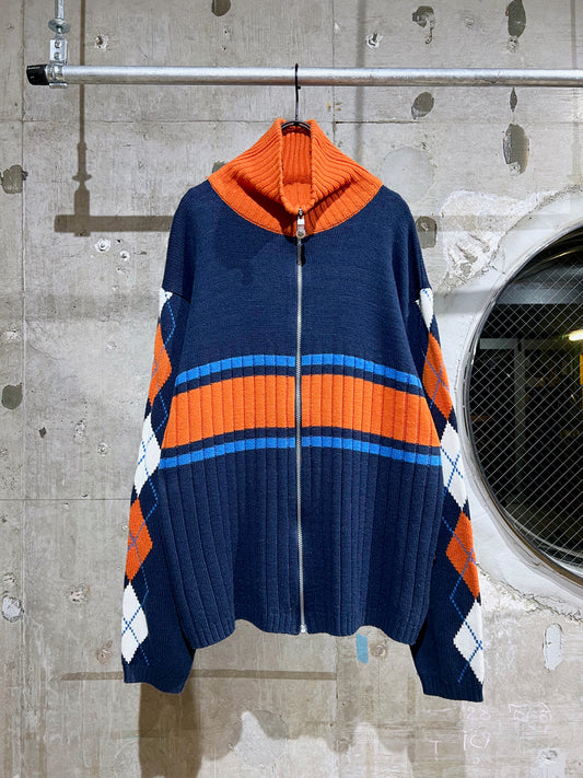 00s Reactor Zip-Up Sweater