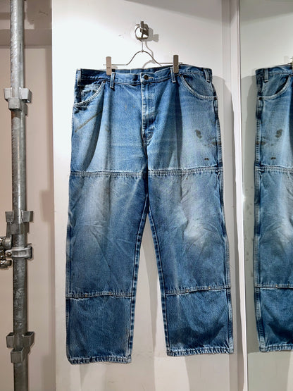 Old Dickies Denim Worker Pants