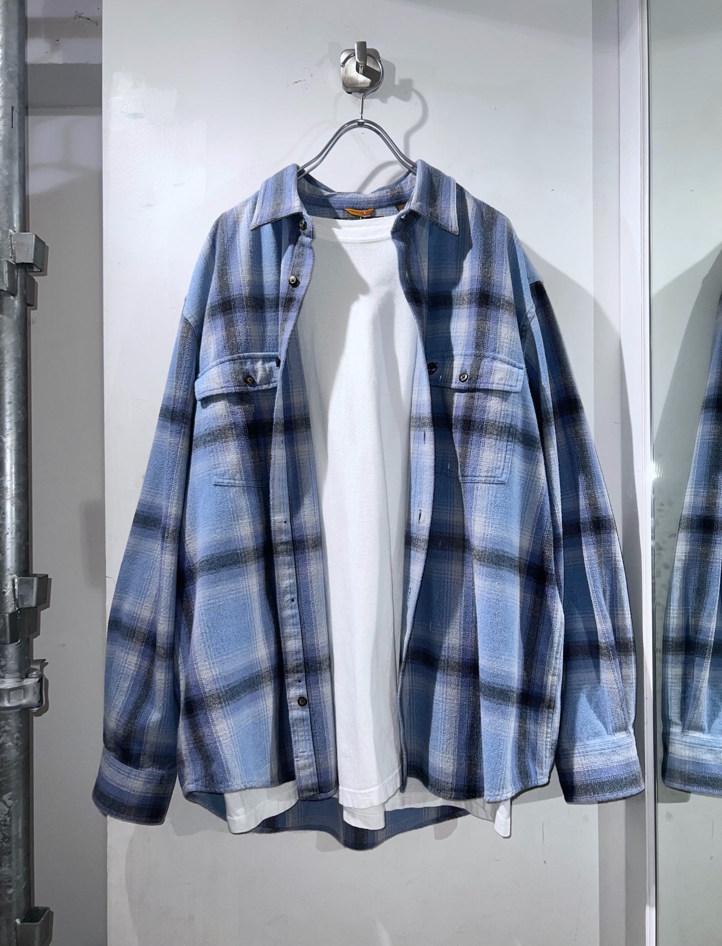 Timberland Ombre Check Flannel Shirt