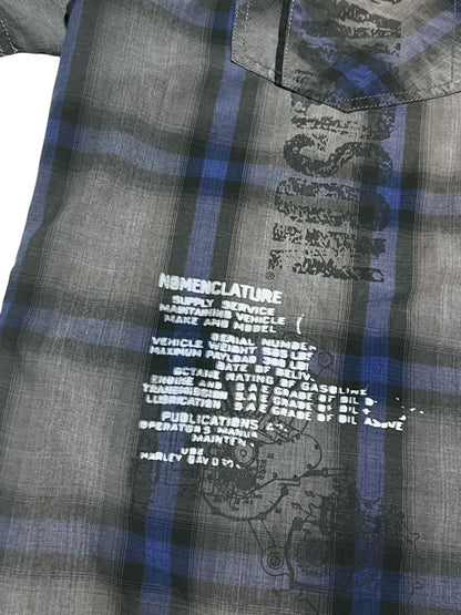 Harley Davidson Graphic Plaid Shirt