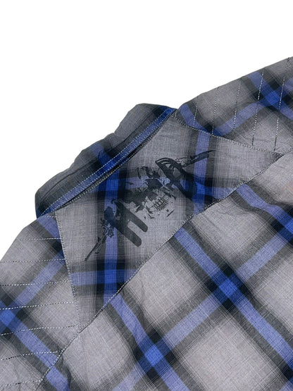Harley Davidson Graphic Plaid Shirt