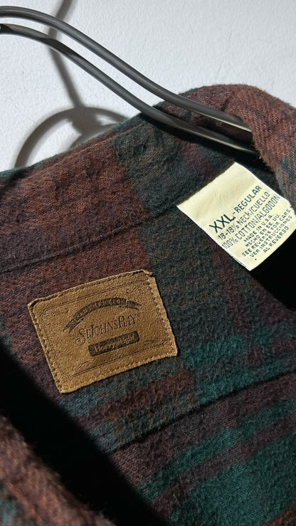 90s St. Johns Bay Heavyweight Flannel Shirt