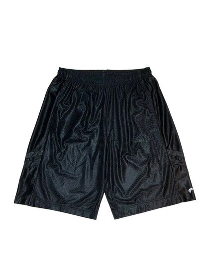 00s Gross Black Wide Court Shorts