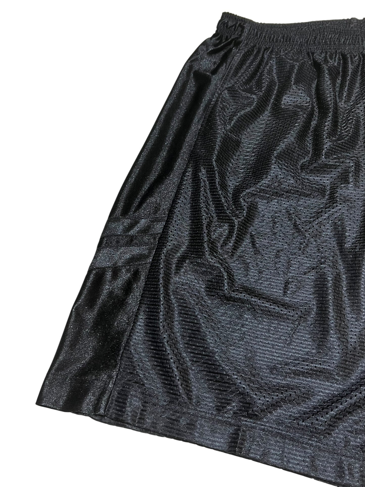 00s Gross Black Wide Court Shorts
