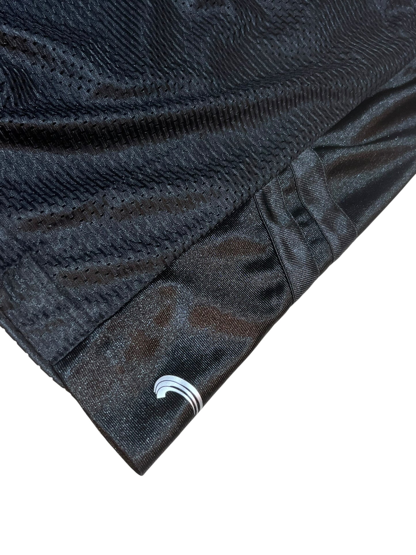 00s Gross Black Wide Court Shorts