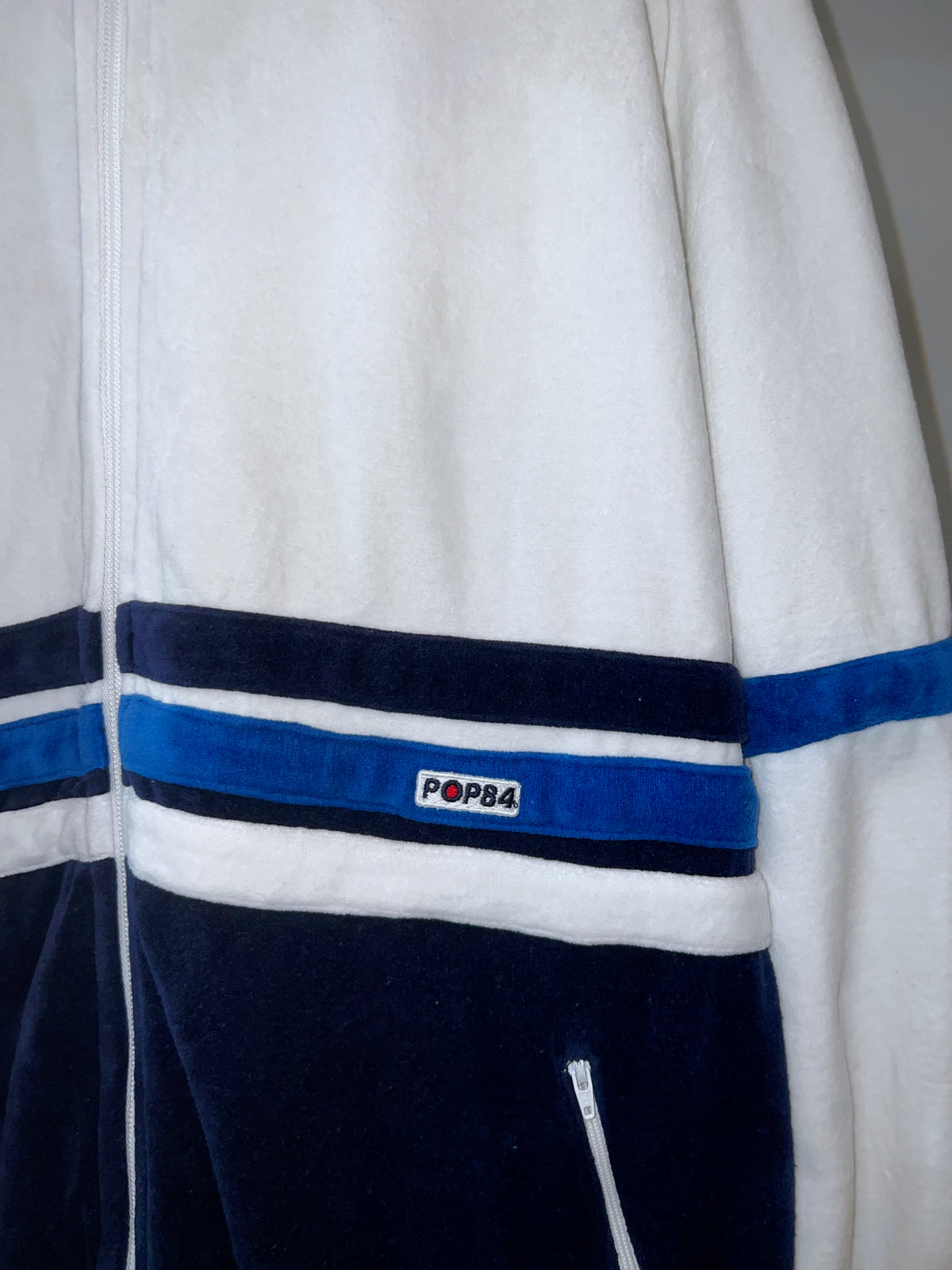 Old Euro Pop84 Velour Track Jacket