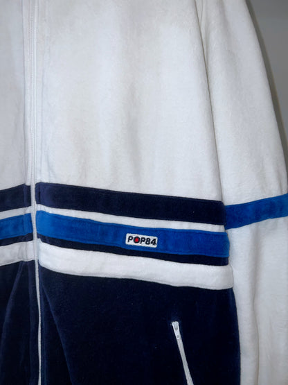 Old Euro Pop84 Velour Track Jacket