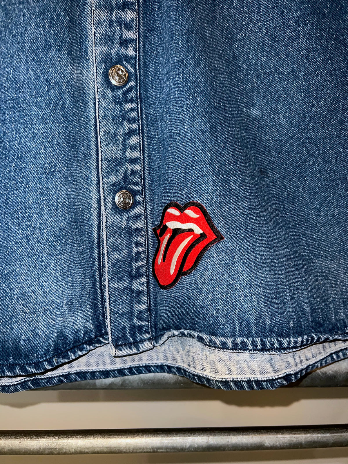 90s Pure Gear Heavyweight Gimmick Denim Shirt Jacket