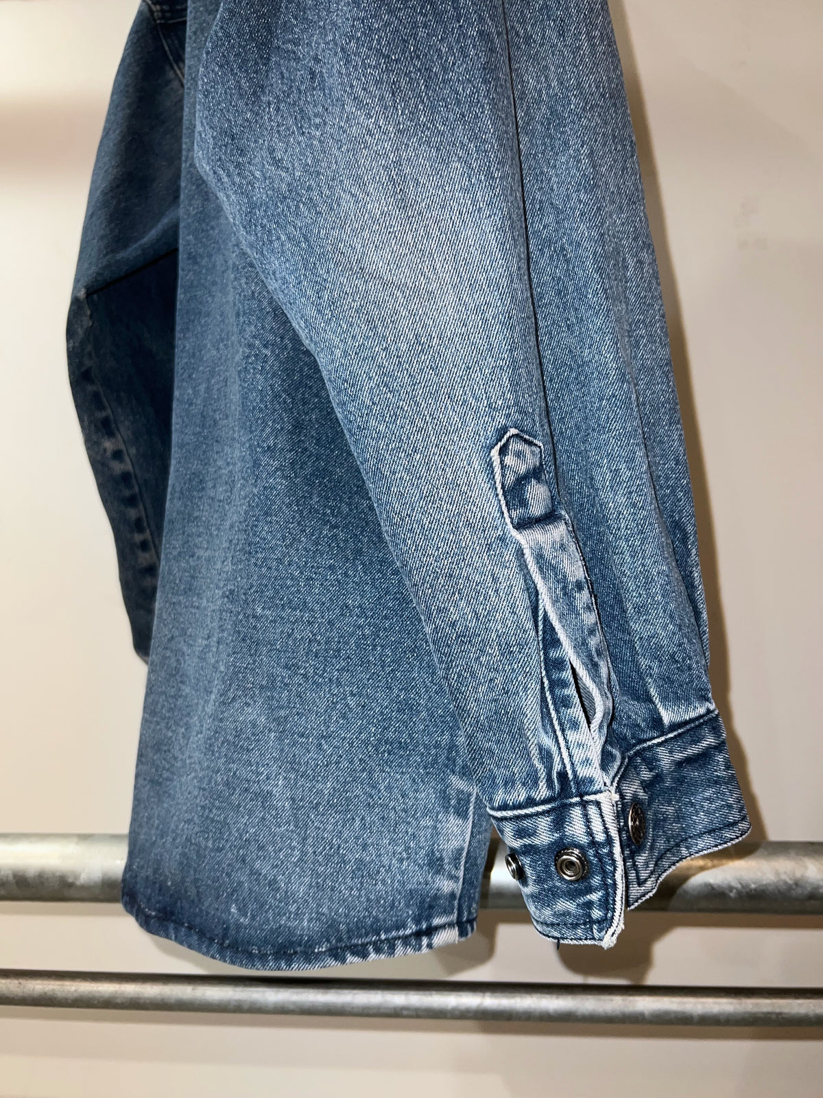 90s Pure Gear Heavyweight Gimmick Denim Shirt Jacket