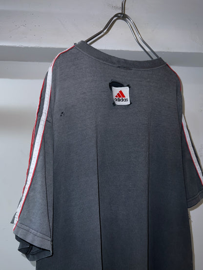 Old Adidas Huskers Distressed Tee