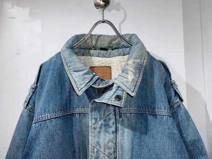 Old Levi's Denim Boa Jacket