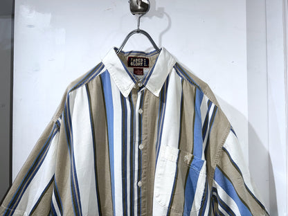 Faded Glory Multi Striped Shirt