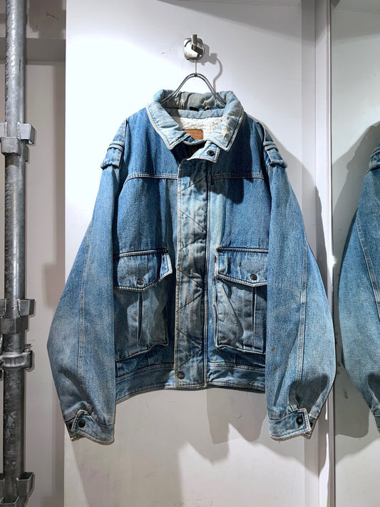 Old Levi's Denim Boa Jacket