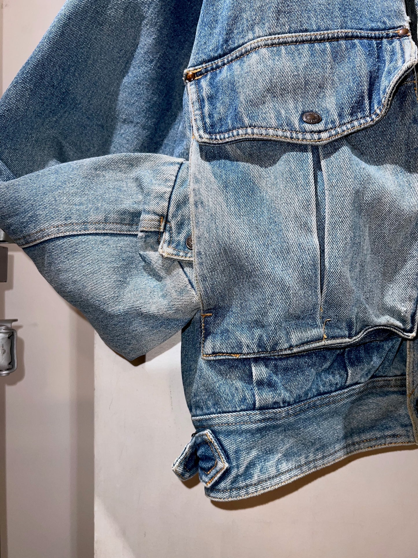 Old Levi's Denim Boa Jacket