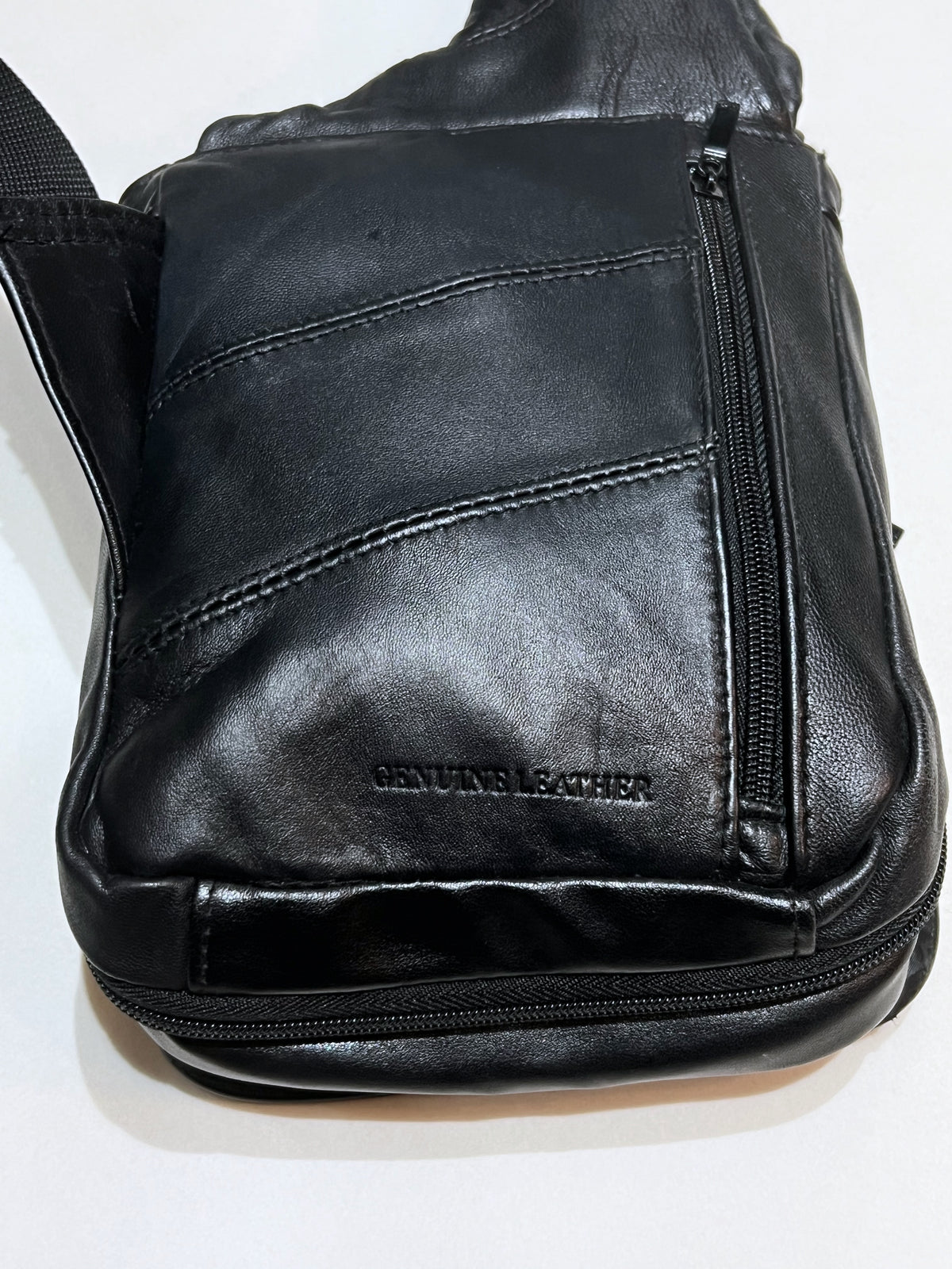 Leather Crossbody Shoulder Bag
