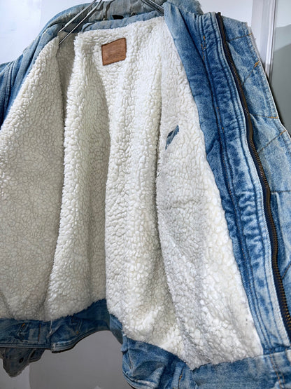 Old Levi's Denim Boa Jacket