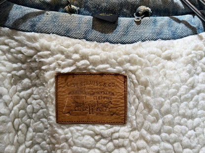 Old Levi's Denim Boa Jacket