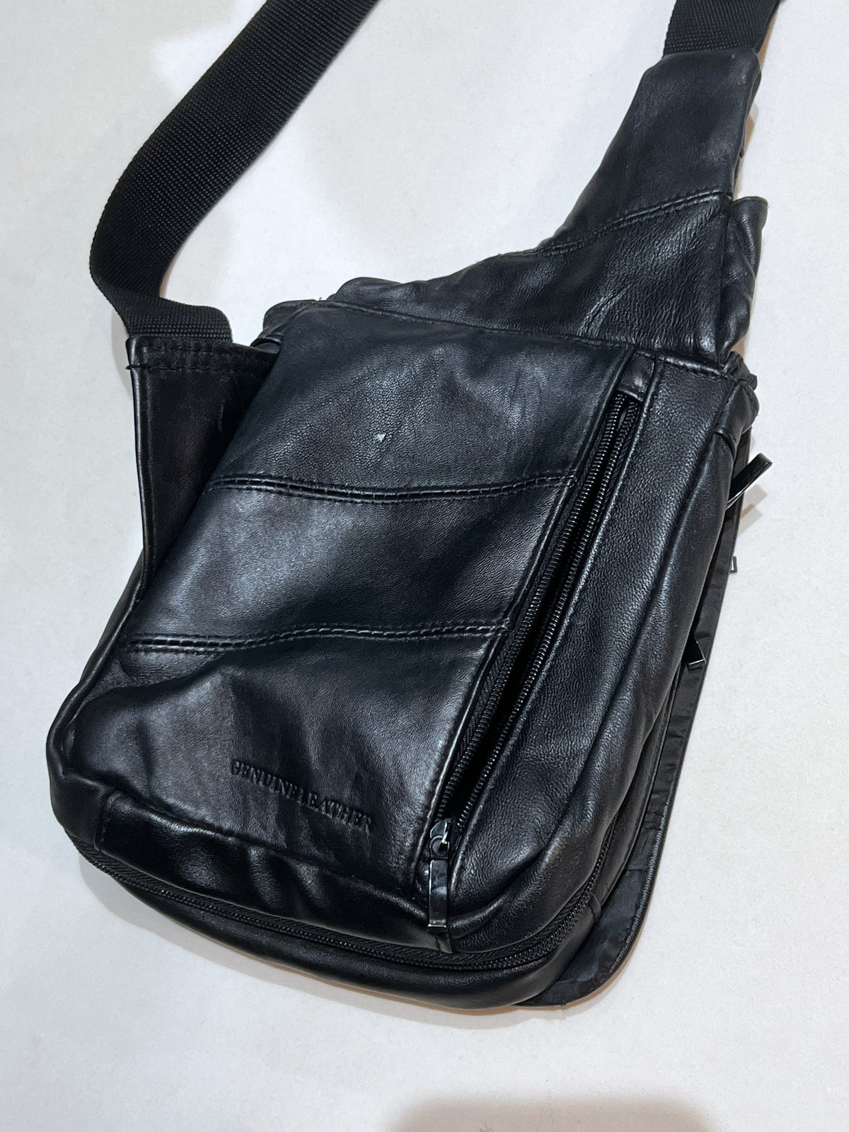 Leather Crossbody Shoulder Bag