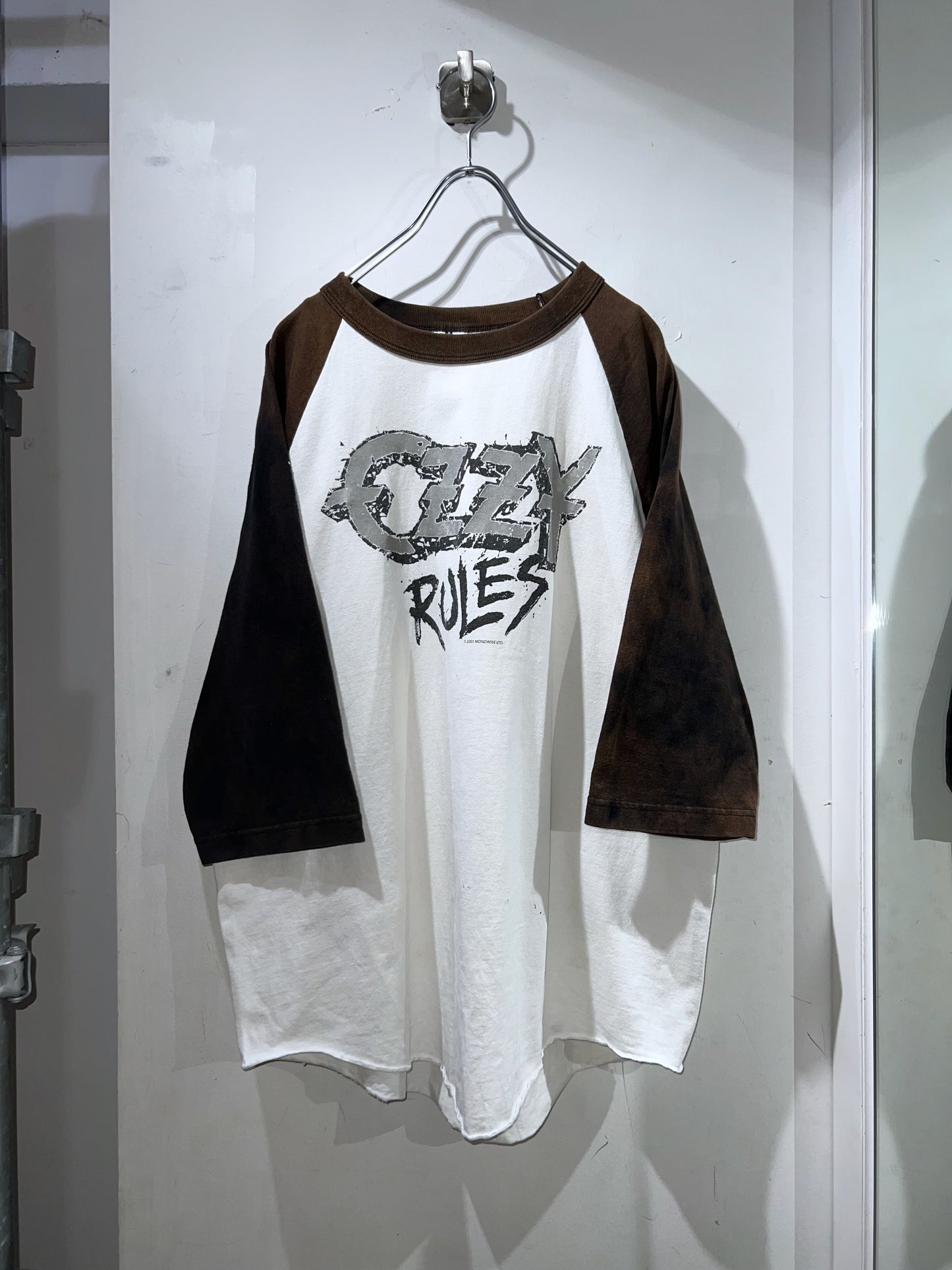 01' Ozzy Osbourne Raglan T-shirt