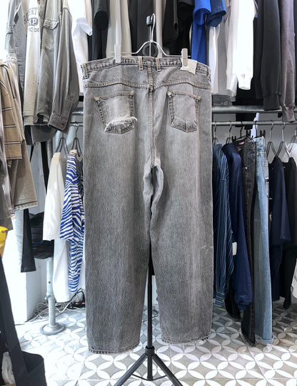 00s C'est Toi Loose Straight Distressed Denim Pants