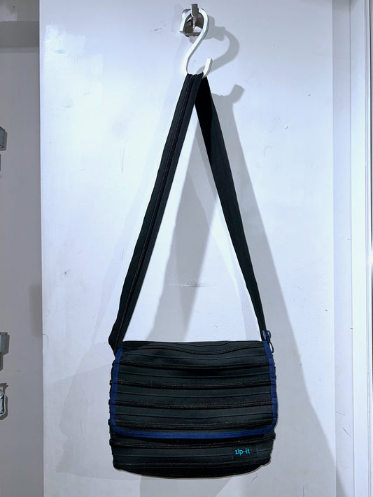 Zip-it Geometric Shoulder Bag