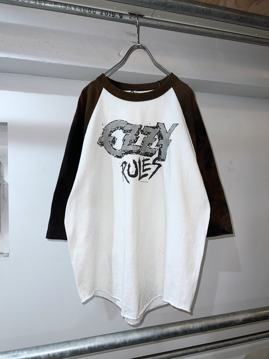 01' Ozzy Osbourne Raglan T-shirt