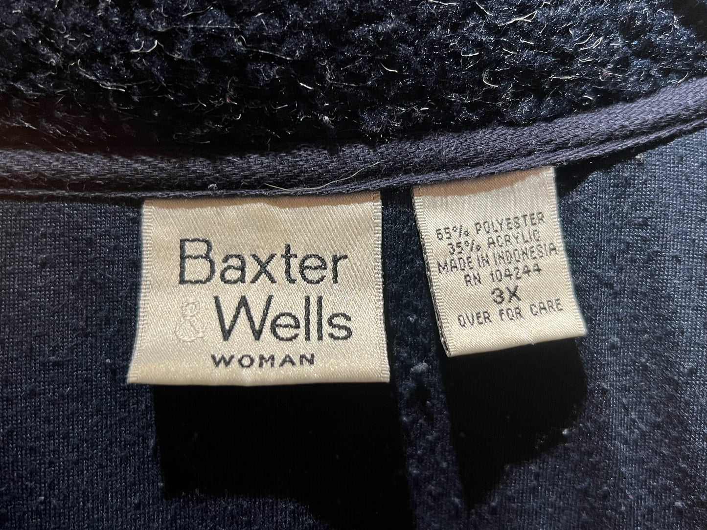 Vintage Boa Colorblock Jacket