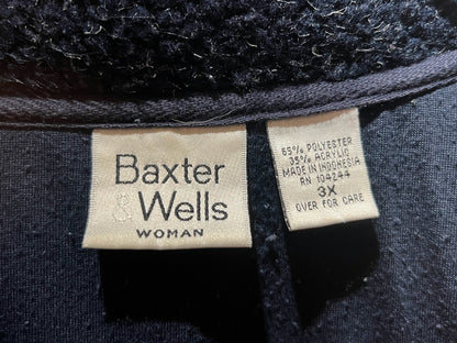 Vintage Boa Colorblock Jacket