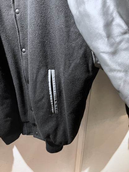 Vintage Melton Leather Anthem Jacket