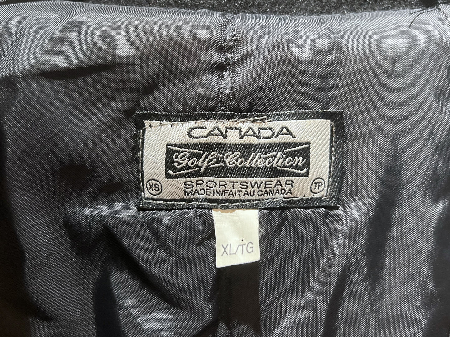 Vintage Melton Leather Anthem Jacket