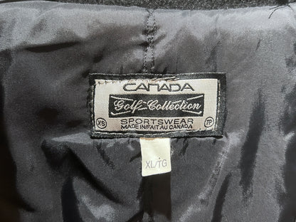 Vintage Melton Leather Anthem Jacket