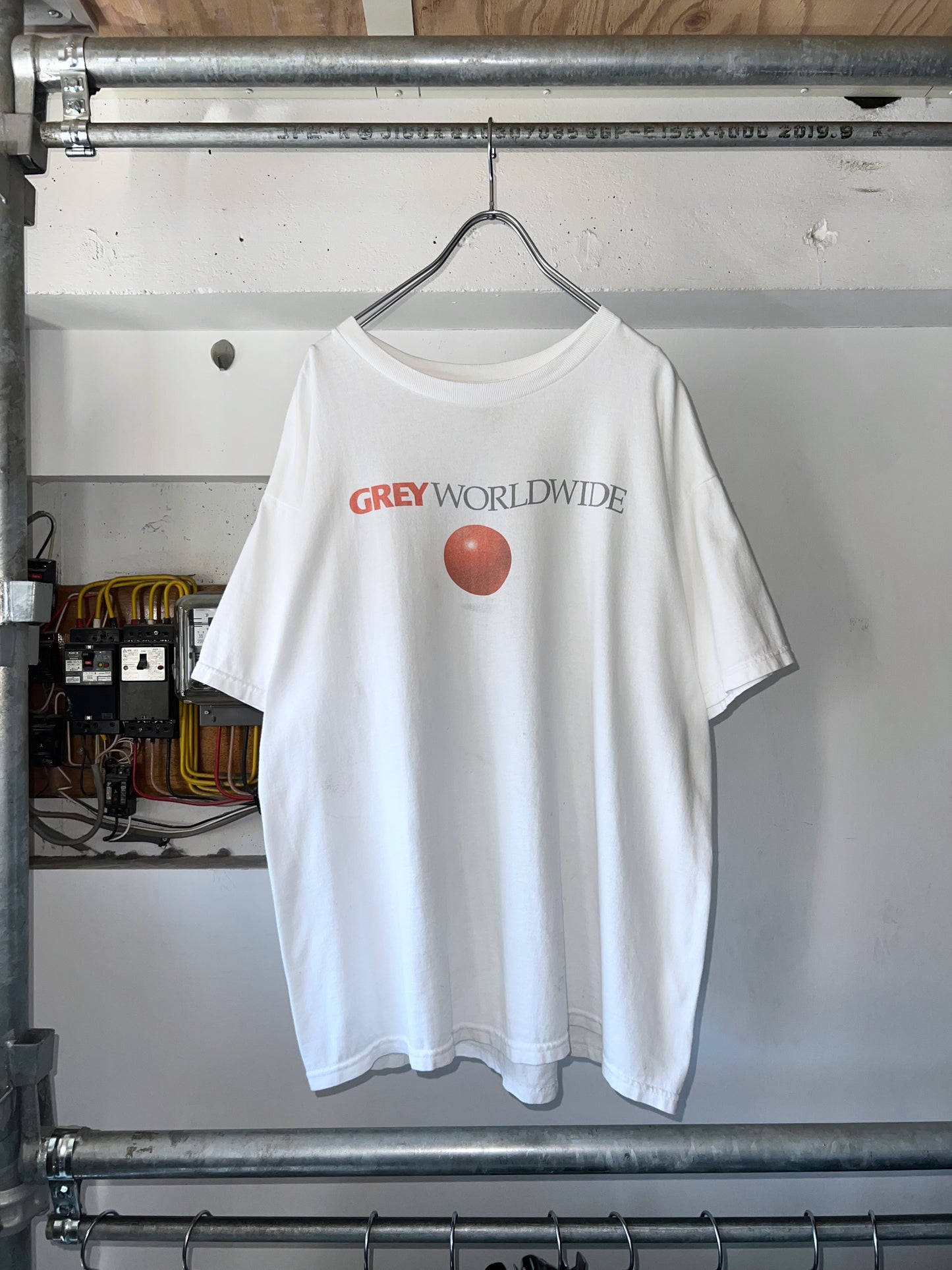 Grey Worldwide Graphic Tee