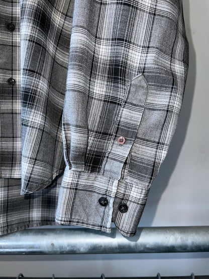 Robert Stock Rayon mix Plaid Shirt