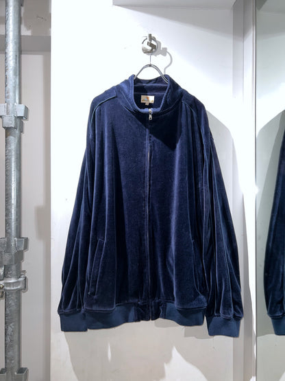 00's Oversized Velour Track Jacket