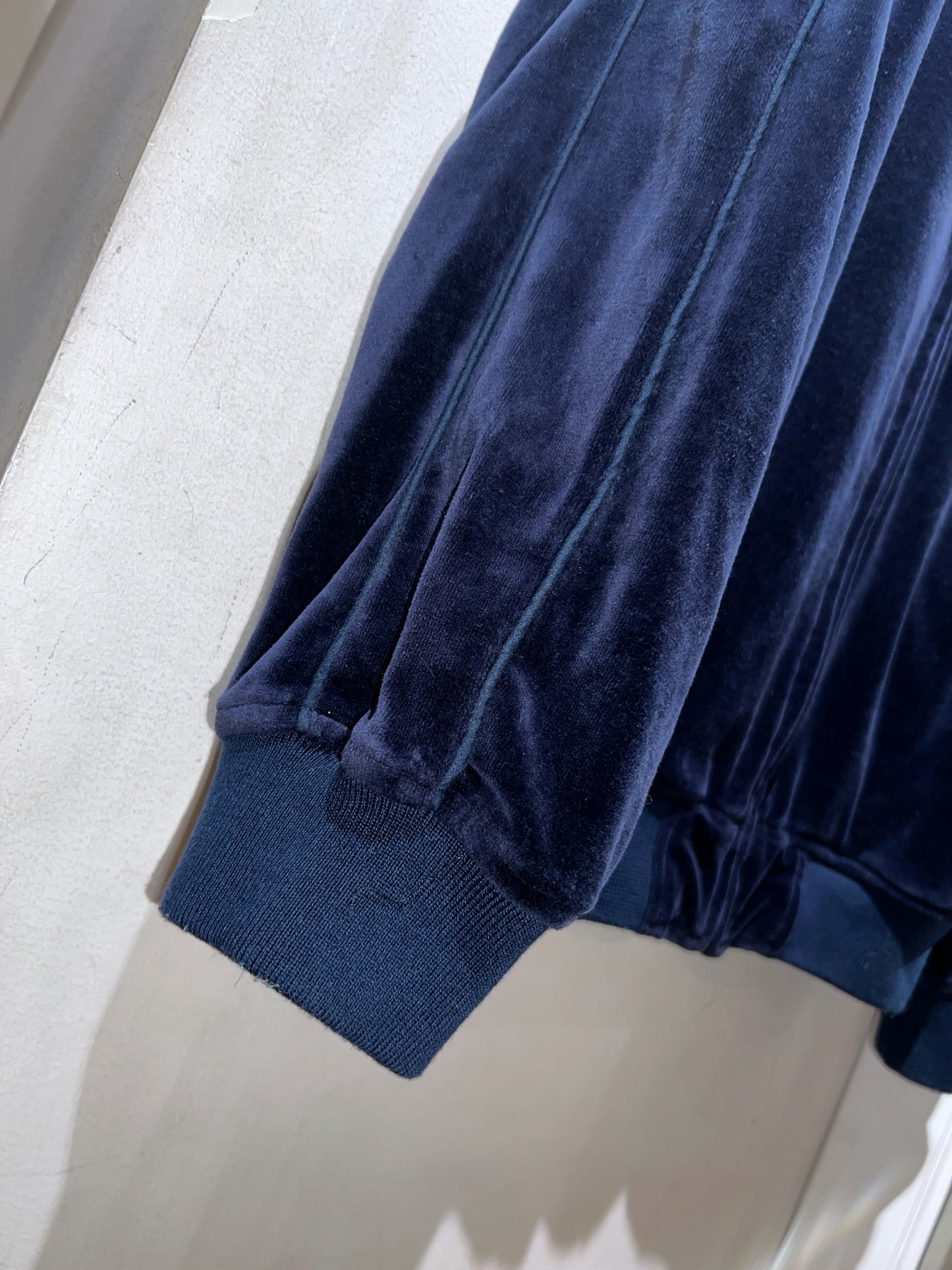 00's Oversized Velour Track Jacket