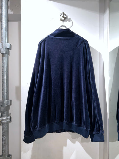 00's Oversized Velour Track Jacket
