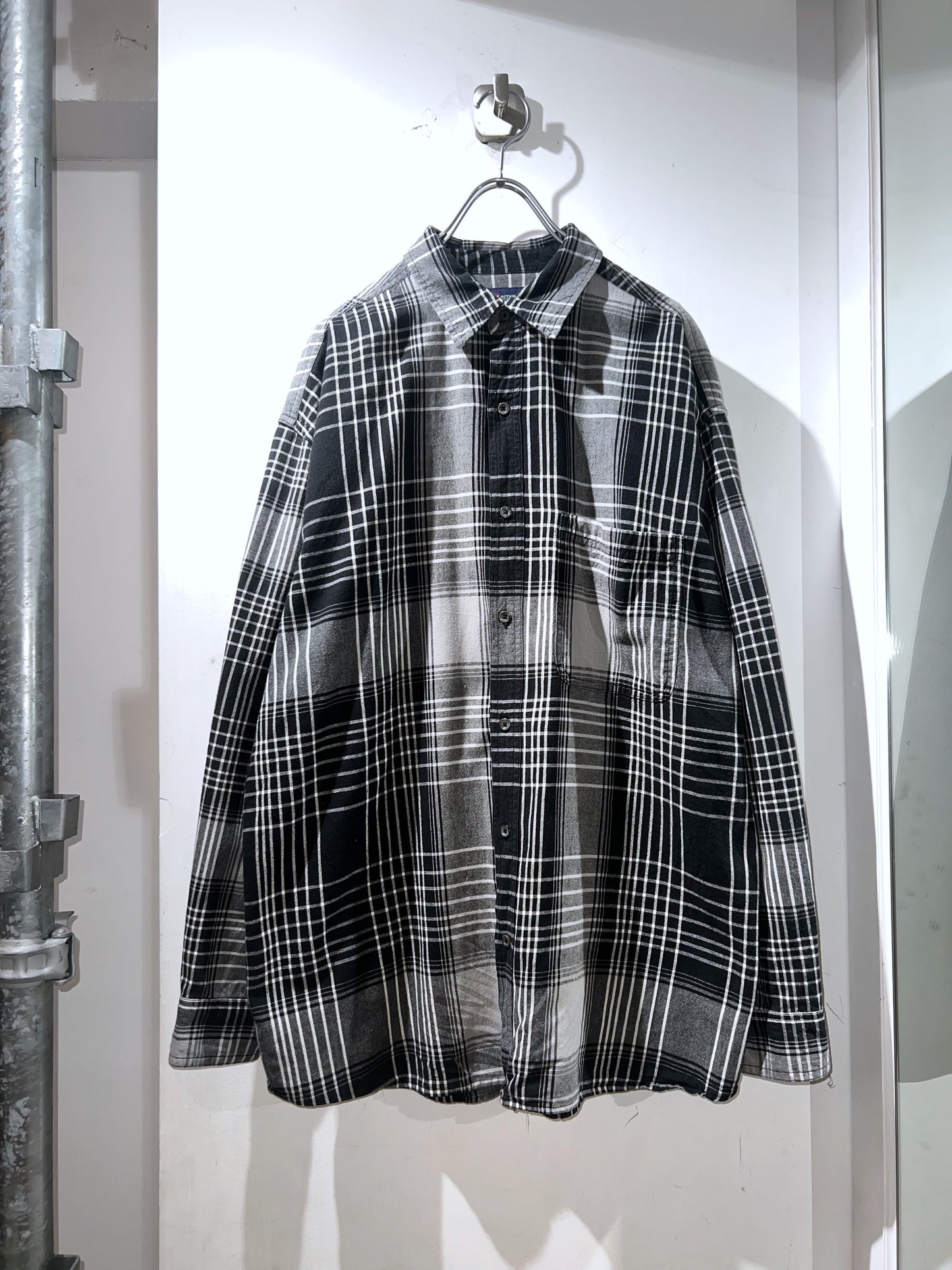 FADED GLORY Cotton Plaid Shirt