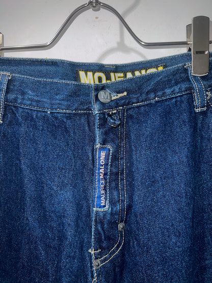Maurice Malone Wide Denim Shorts