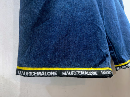 Maurice Malone Wide Denim Shorts