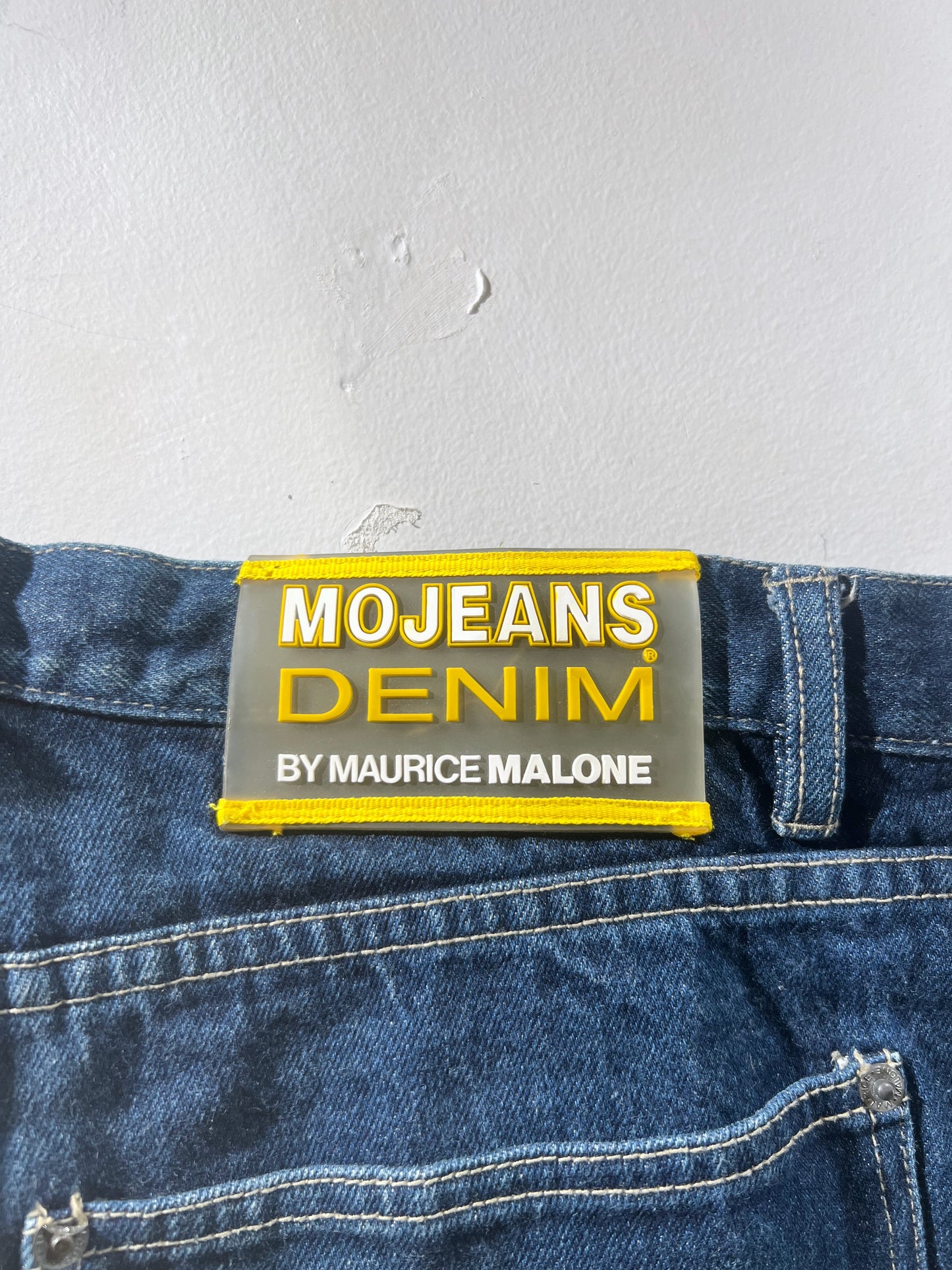 Maurice Malone Wide Denim Shorts