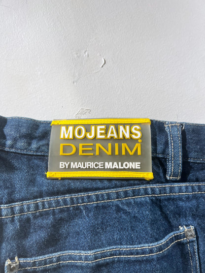 Maurice Malone Wide Denim Shorts
