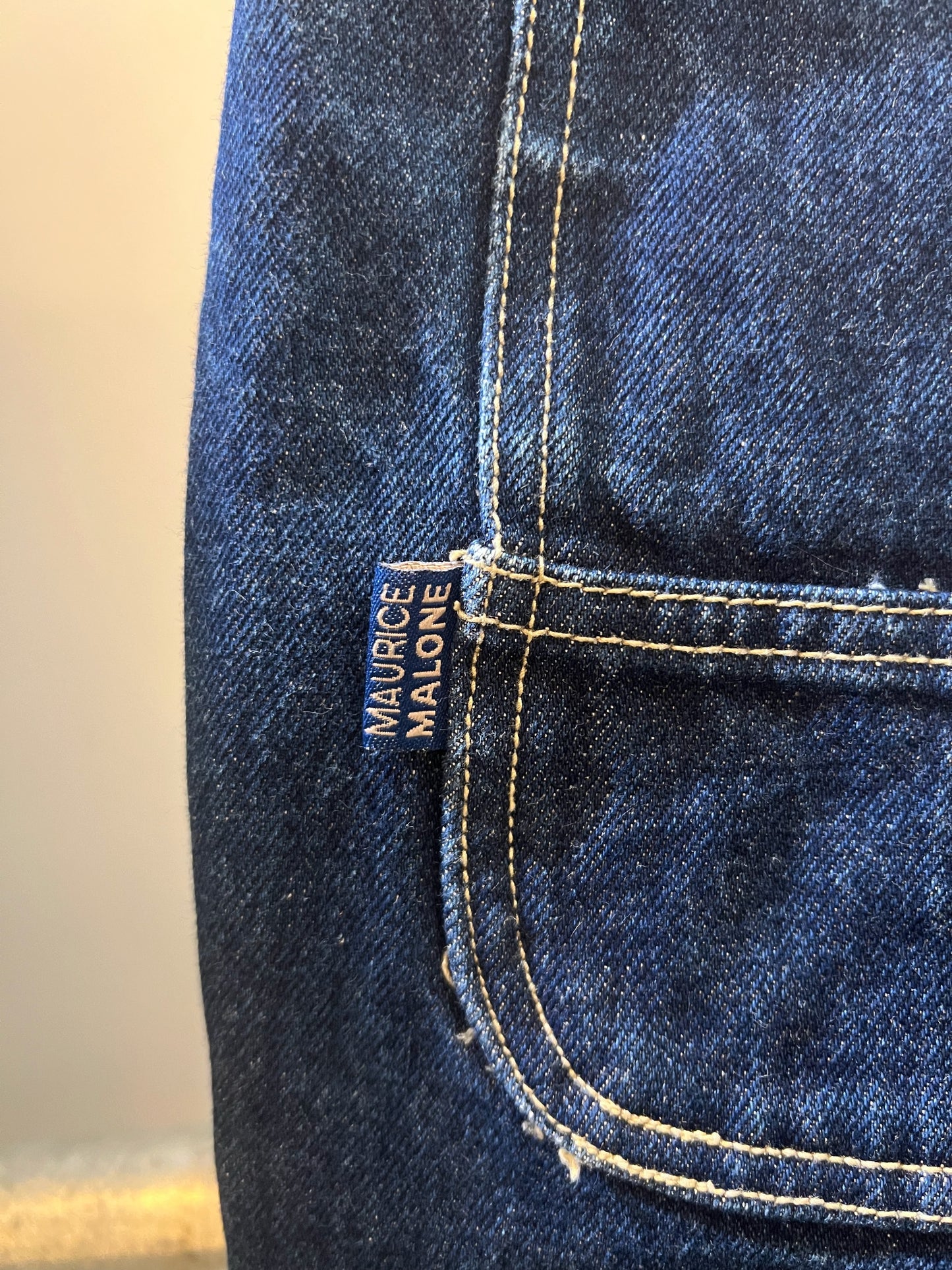 Maurice Malone Wide Denim Shorts