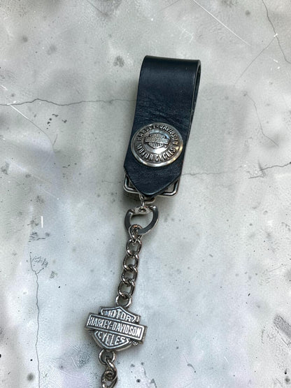 Harley Davidson Leather Chain Wallet